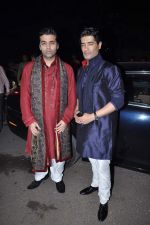 Manish Malhotra, Karan Johar at Ekta Kapoor_s Diwali bash in Mumbai on 14th Nov 2012 (32).JPG